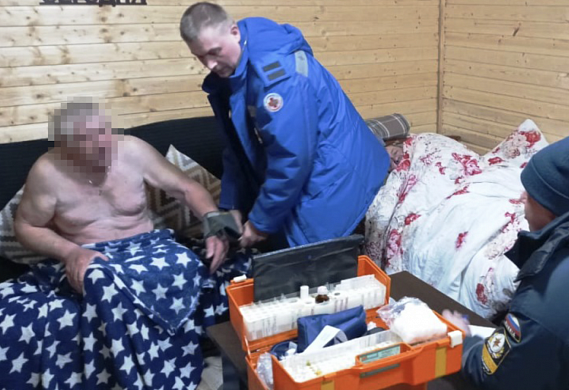 У Пучежской деревни провалились под лед три рыбака